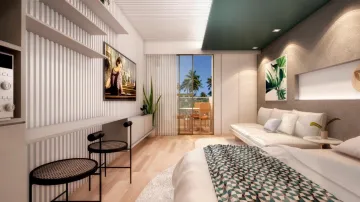Ipojuca Muro Alto Apartamento Venda R$500.000,00 1 Dormitorio 1 Vaga Area construida 29.00m2
