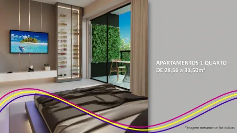 Ipojuca Muro Alto Apartamento Venda R$360.000,00 1 Dormitorio 1 Vaga Area construida 29.93m2