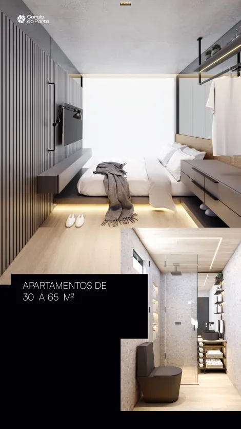 Ipojuca Porto de Galinhas Apartamento Venda R$550.000,00 2 Dormitorios 1 Vaga Area construida 47.16m2