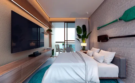 Ipojuca Cupe Apartamento Venda R$800.000,00 1 Dormitorio 1 Vaga Area construida 41.58m2
