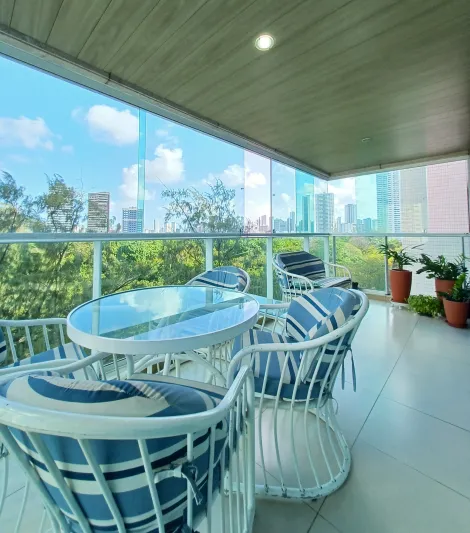 Recife Jaqueira Apartamento Venda R$2.940.000,00 Condominio R$2.500,00 4 Dormitorios 3 Vagas Area construida 202.97m2