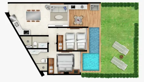Tamandare Carneiros Apartamento Venda R$1.633.179,40 2 Dormitorios 1 Vaga Area construida 89.28m2
